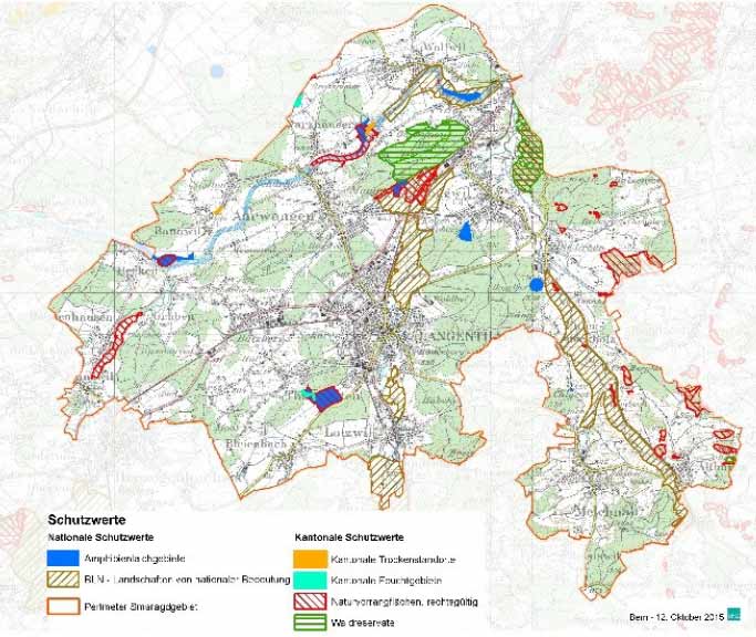 Schutzwerte im Smaragdgebiet